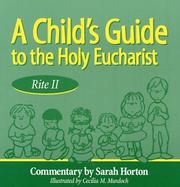 A Child's Guide to the Holy Eucharist, Rite II cover