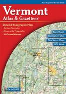 Vermont Atlas and Gazetteer cover