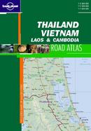 Lonely Planet Thailand, Vietnam, Laos & Cambodia Travel Atlas cover