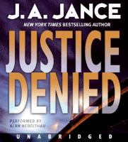 Justice Denied CD cover