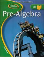 Glencoe Mathematics - Pre-Algebra - Teacher's Wraparound Edition [OHIO] cover