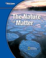 Glencoe Physical iScience Modules: The Nature of Matter, Grade 8, Student Edition cover