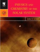 Physics and Chemistry of the Solar System cover