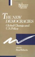 The New Democracies Global Change and U.S. Policy cover