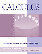 Calculus Late Transcendentals Single Variable, Student Solutions Manual cover