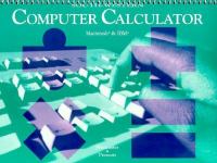 South-Western Computer Calculator: Macintosh and IBM cover