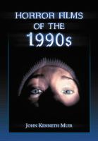 Horror Films of The 1990S cover