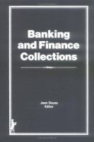 Banking and Finance Collections cover