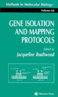 Gene Isolation and Mapping Protocols cover