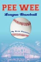 Pee Wee League Baseball cover