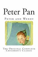 Peter Pan : Peter and Wendy cover