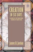 Creation in Six Days cover