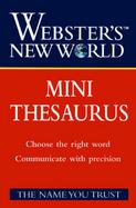 Webster's New World Mini Thesaurus cover