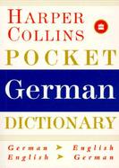 Harper Collins German Pocket Dictionary cover