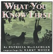 What You Know First cover