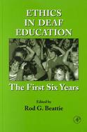 Ethics in Deaf Education cover