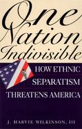 One Nation Indivisible: How Ethnic Separatism Threatens America cover