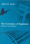 The Economics of Regulation Principles and Institutions cover