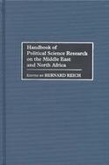 Handbook of Political Science Research on the Middle East and North Africa cover