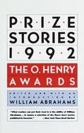 Prize Stories, 1992 The O. Henry Awards cover