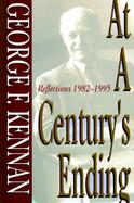 At a Century's Ending: Reflections 1982-1995 cover