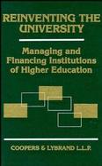 Reinventing the University Managing and Financing Institutions of Higher Education cover
