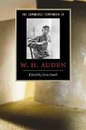 The Cambridge Companion To W. H. Auden cover