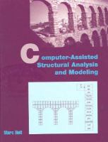 Computer Assisted Structural Analysis and Modeling cover