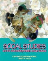 Social Studies & the Elementary-Middle School Student cover