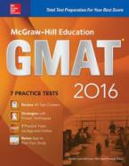 McGraw-Hill Education GMAT 2016 : Strategies + 10 Practice Tests + 11 Videos + 2 Apps cover
