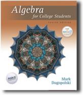 Algebra for College Students cover
