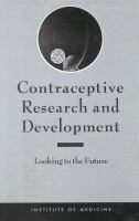 Contraceptive Research and Development Looking to the Future cover