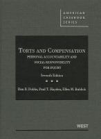 Torts and Compensation cover