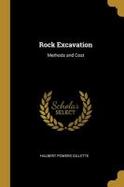 Rock Excavation : Methods and Cost cover