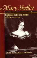 Mary Shelley Collected Tales and Stories cover