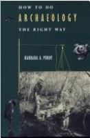 How to Do Archaeology the Right Way cover
