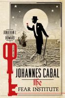 Johannes Cabal: the Fear Institute cover
