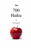 The 700 Haiku of the Carpenter cover