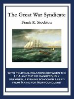 The Great War Syndicate cover