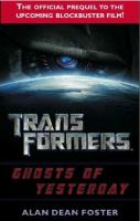 TRANSFORMERS: GHOSTS OF YESTERDAY cover