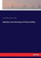 Selections from the Essays of Francis Jeffrey cover