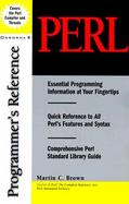 Perl Programmer's Reference cover