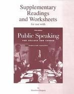 Public Speaking for College and Career : Supplementary Readings and Worksheets cover