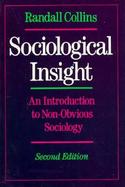 Sociological Insight An Introduction to Non-Obvious Sociology cover