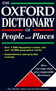 The Oxford Dictionary of People and Places cover