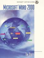 Microsoft Word 2000 cover