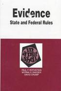 Evidence in a Nutshell: State and Federal Rules cover