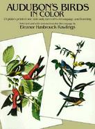 Audubon's Birds in Color 24 Plates Printed One Side Only for Crafts, Decoupage and Framing cover