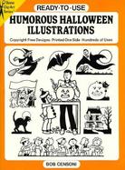 Ready-To-Use Humorous Halloween Illustrations Copyright-Free Designs, Printed One Side, Hundreds of Uses cover