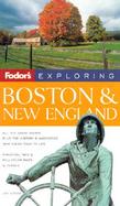Fodor's Exploring Boston & New England cover